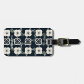 patroon_5_bloem_1 bagagelabel (Voorkant horizontaal)