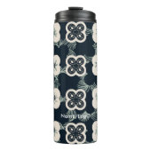 patroon_5_bloem_1 thermosbeker (Voorkant)