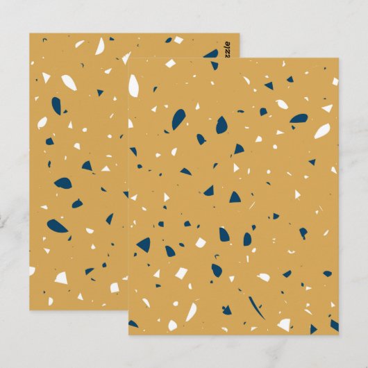 Patroon 5 briefkaart (Voorkant / Achterkant)