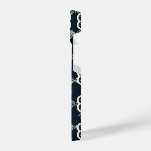 patroon_5_flower_1 iPhone case Hoesje (Linkerkant)