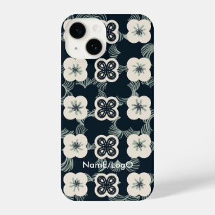 patroon_5_flower_1 iPhone case iPhone 14 Hoesje