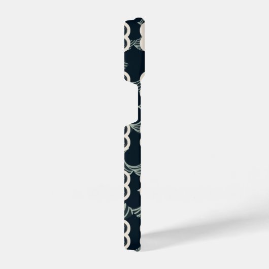 patroon_5_flower_1 iPhone case iPhone Hoesje (Rechterkant)