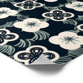 patroon_5_flower_1 matte poster (Hoek)