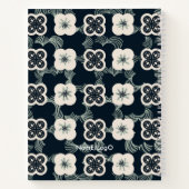 Patroon_5_Flower_1 spiraal notitieboek (Achterkant)