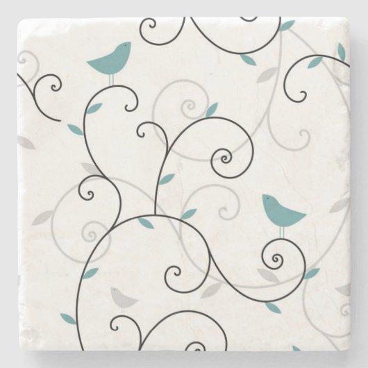 patroon 5 stenen onderzetter (Voorkant)