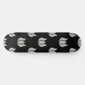 Patroon 5 van de bloem Aluminium Persoonlijk Skateboard (Horizontaal)