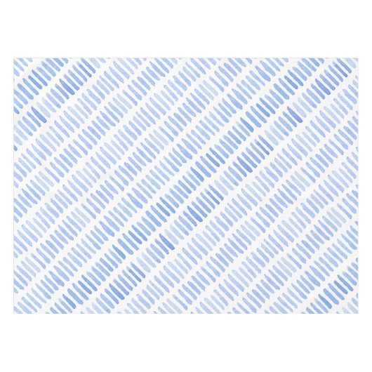Patroon 65 Blauw Tafelkleed (Voorkant (Horizontaal))