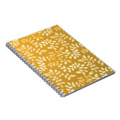 Patroon 6 bladeren notitieboek (Rechterzijde)