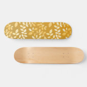 Patroon 6 bladeren persoonlijk skateboard (Horizontaal)