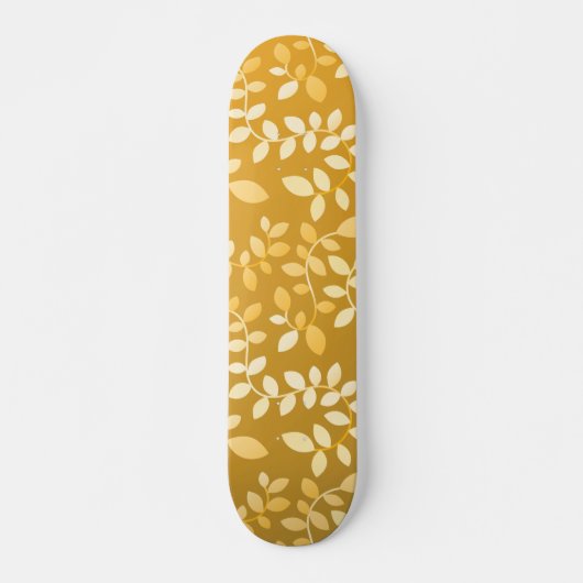 Patroon 6 bladeren persoonlijk skateboard (Voorkant)