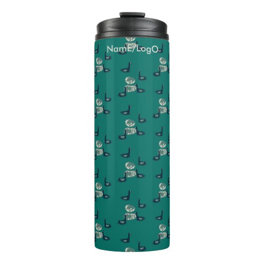 Patroon_6_Ducks, een vriendin van een meisje Thermosbeker (Voorkant)