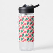 Patroon_8_Camellia en vogel_2 Waterfles (Links)