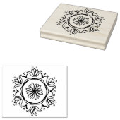 Patroon 92 rubberstempel (Gestempeld)