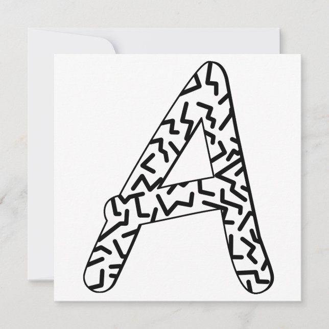 Patroon A (Voorkant)