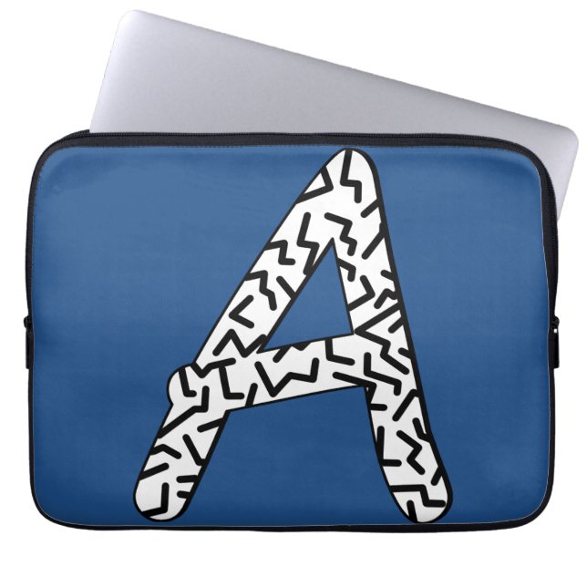 Patroon A Laptop Sleeve (Voorkant)