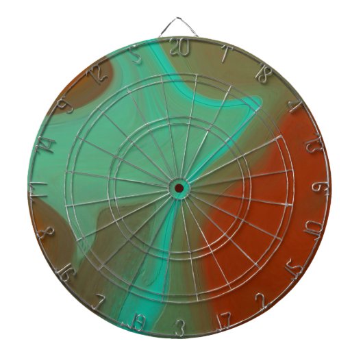 patroon abstract dartbord (Voorkant)