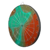 patroon abstract dartbord (Voorkant Rechts)