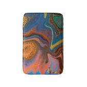 patroon abstract gemarmerd badmat (Voorkant Verticaal)