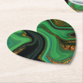 patroon abstract gemarmerd kartonnen onderzetters (Gekanteld)
