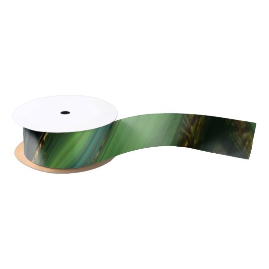 patroon abstract gemarmerd satijnen lint (Spoel)