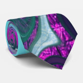 patroon abstract gemarmerd stropdas (Opgerold)