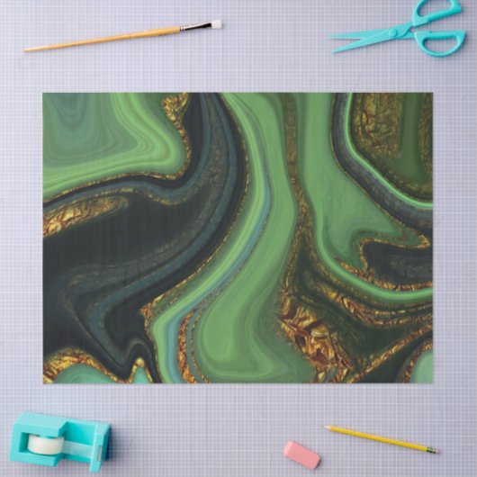 patroon abstract gemarmerd tissuepapier (Craft)