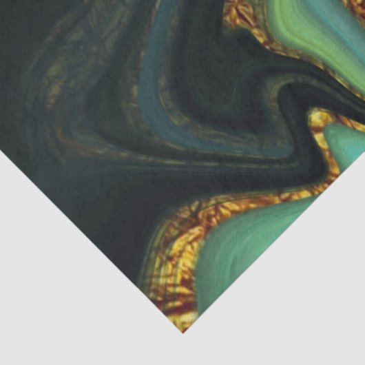 patroon abstract gemarmerd tissuepapier (Detail)