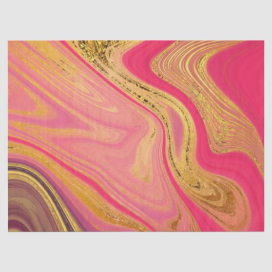 patroon abstract gemarmerd tissuepapier (Voorkant)