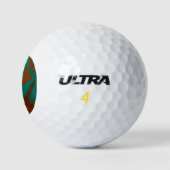 patroon abstract. golfballen (Logo)