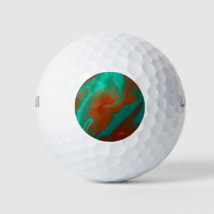 patroon abstract. golfballen