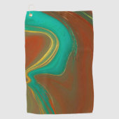 patroon abstract, golfhanddoek (Voorkant)