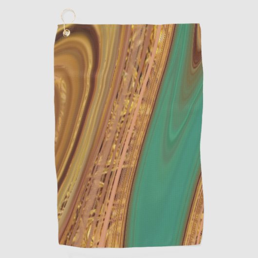 patroon abstract. golfhanddoek (Voorkant)