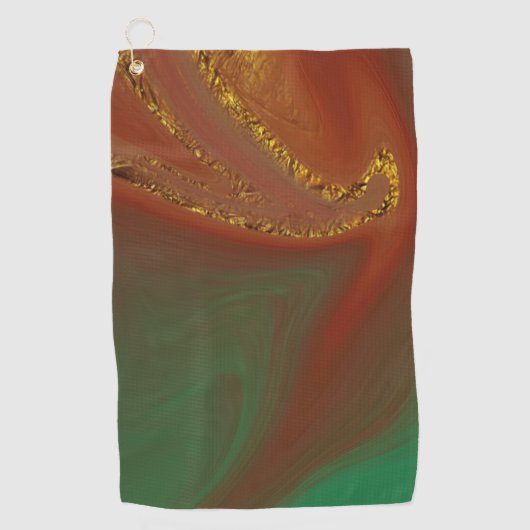 patroon abstract. golfhanddoek (Voorkant)