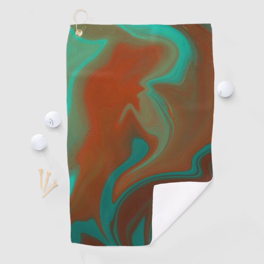 patroon abstract, golfhanddoek (Insitu)