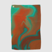 patroon abstract, golfhanddoek (Voorkant)