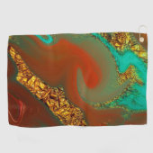 patroon abstract. golfhanddoek (Horizontaal)