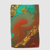 patroon abstract. golfhanddoek (Voorkant)