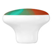 patroon abstract keramische knop (Zijkant)