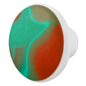 patroon abstract keramische knop (Rechts)