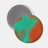 patroon abstract magneet (Voorkant / Achterkant)