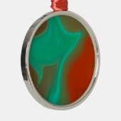 patroon abstract metalen ornament (Rechts)
