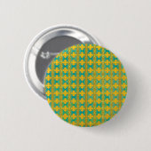 PATROON abstract Ronde Button 5,7 Cm (Voorkant /achterkant)
