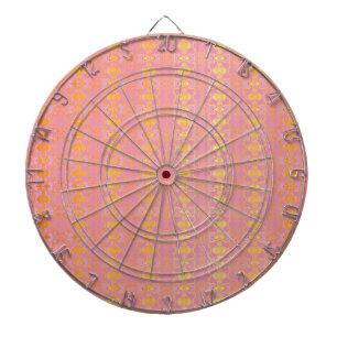 patroon abstract roze dartbord