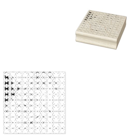 PATROON abstract Rubberstempel (Gestempeld)