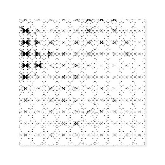 PATROON abstract Rubberstempel (Afrduk)