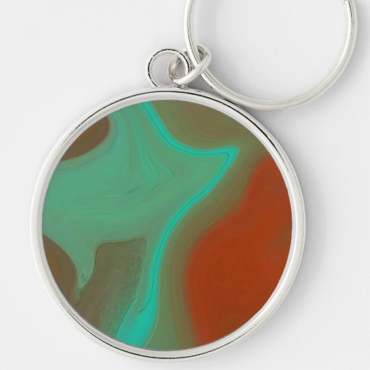 patroon abstract sleutelhanger (Voorkant)