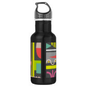 Patroon abstract Technology Control Panel Waterfles (Achterkant)