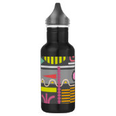 Patroon abstract Technology Control Panel Waterfles (Links)