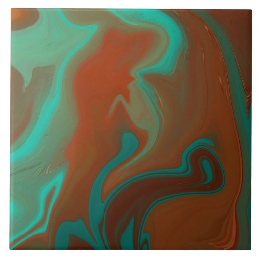 patroon abstract, tegeltje (Voorkant)