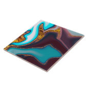 patroon abstract. tegeltje (Zijkant)